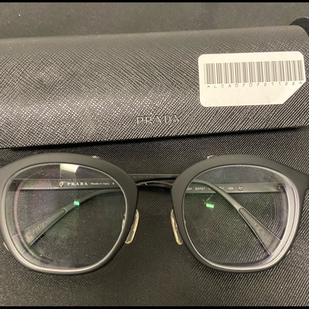 Prada Vps 02h Glass Frames (Color Code Dgo-1010) - image 8